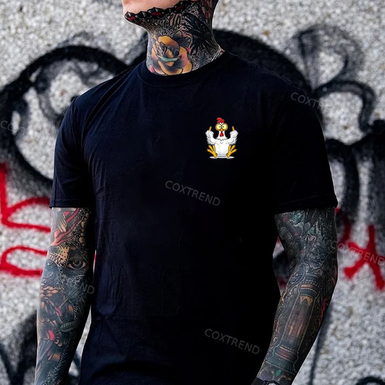 F-Caw-F Printed Men's T-shirt